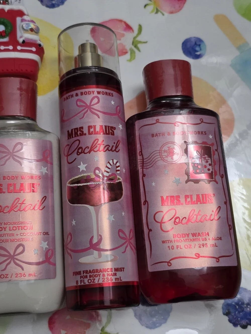 Bath & Body Works Mrs. Claus' Cocktail 5 Piece Body Care Gift Set NEW